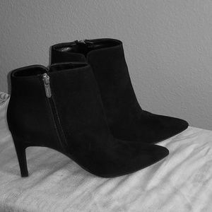 Black ankle boots